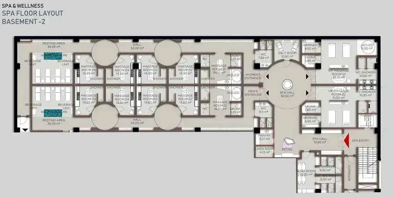 Bursa Uludağ Swissôtel SPA Konsept – Detay Görünümü