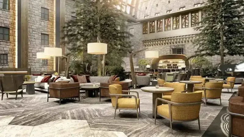 Swiss Otel Uludağ Lobi – Projesi