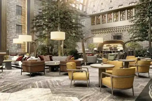 Swiss Otel Uludağ Lobi - Proje Görseli