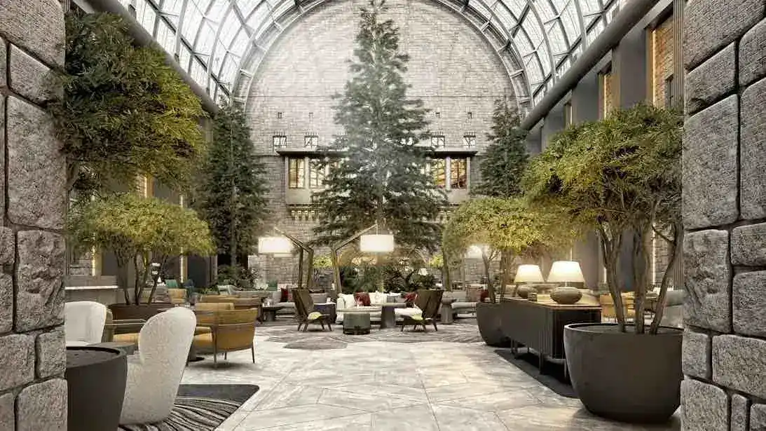 Swiss Otel Uludağ Lobi – Detay Görünümü