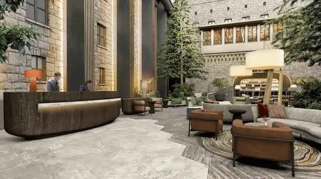 Swiss Otel Uludağ Lobi – Detay Görünümü