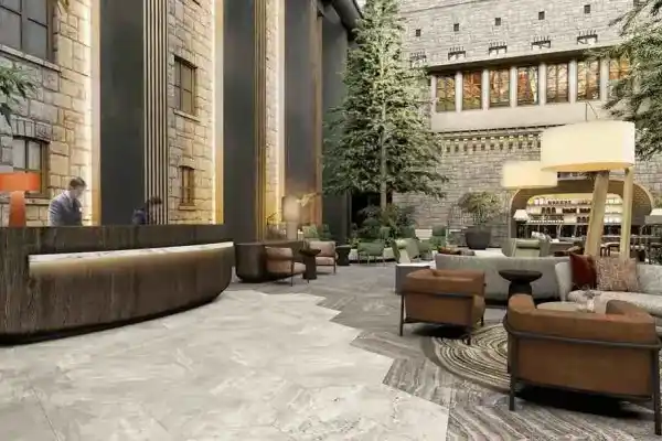 Swiss Otel Uludağ Lobi - Proje Görseli